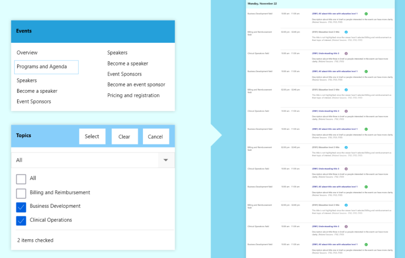 Event and Conference Management Software Development screenshot 2