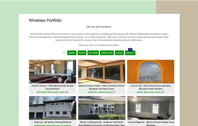 Website Design & Development - Home Repair & Re-modelling screenshot 4