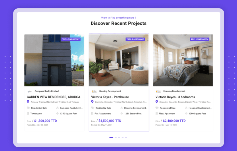 Web Design - Professional Real Estate Website screenshot 1