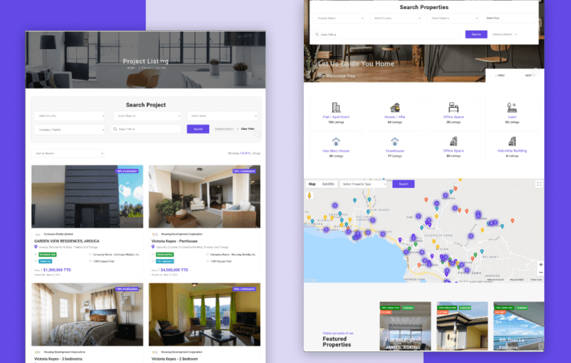 Web Design - Professional Real Estate Website screenshot 2