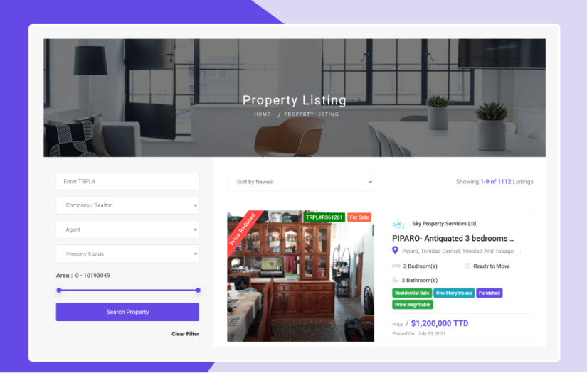 Web Design - Professional Real Estate Website screenshot 5