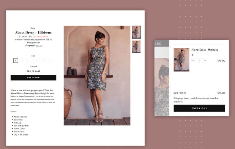 Website Design and Development - Fashion E-Commerce screenshot 4