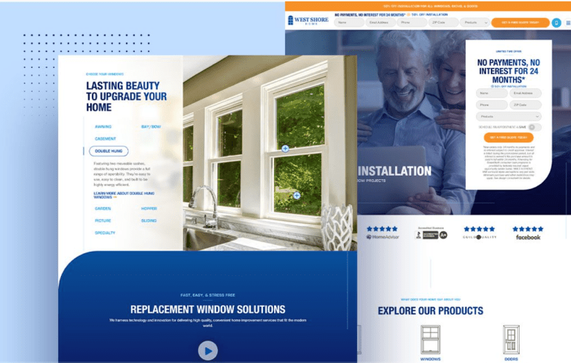 Home & Repair Website Design - Home Improvements screenshot 1