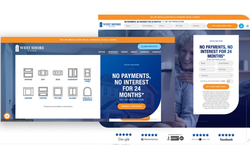 Home & Repair Website Design - Home Improvements screenshot 4