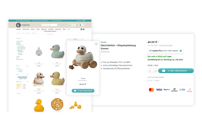 E-Commerce Web Design - Beauty & Accessories screenshot 4