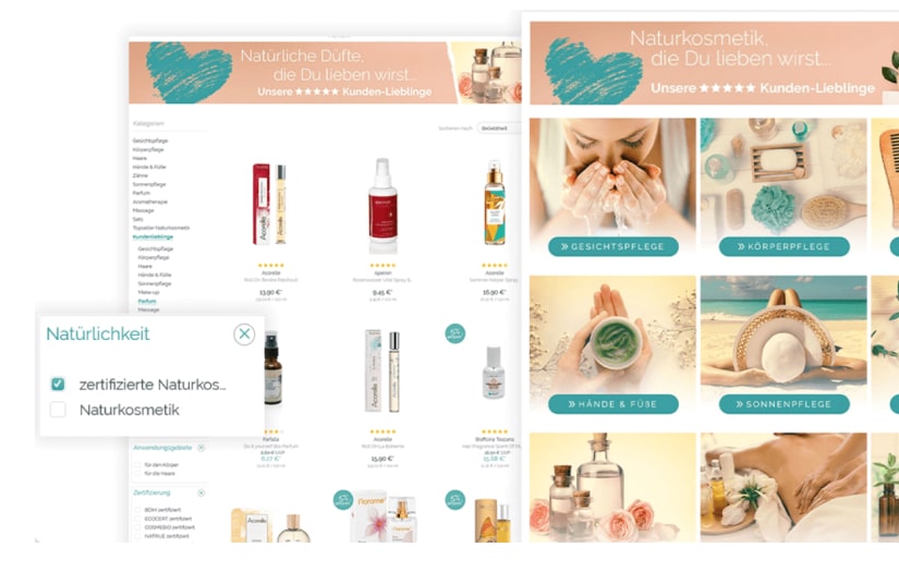 E-Commerce Web Design - Beauty & Accessories screenshot 5