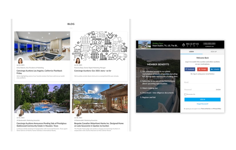 Website Development - Real Estate Agency screenshot 2