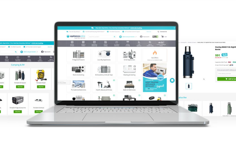E-Commerce Website Design & Development - Home Appliances screenshot 1