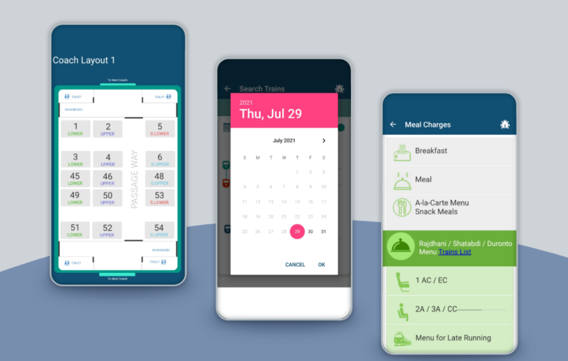 Travel App Development - Train iPhone & Android Mobile Application screenshot 2