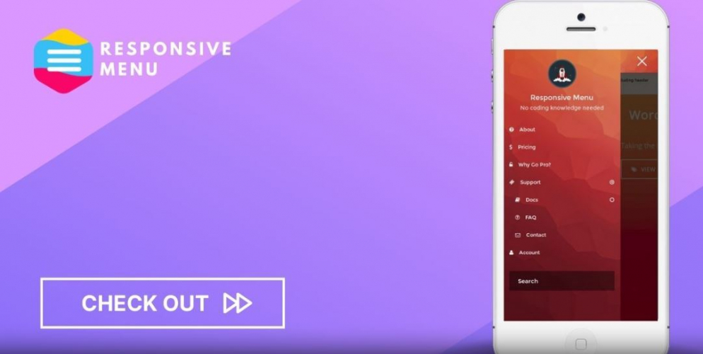 Responsive Menu screenshot 1