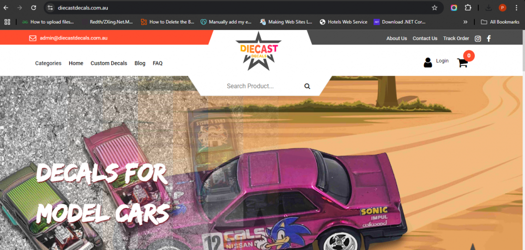 Diecast Decals screenshot 1