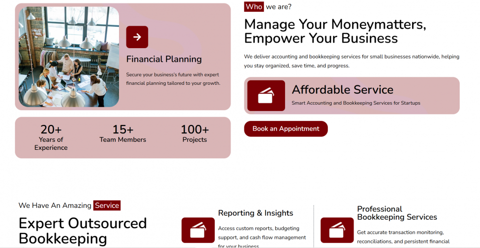 Simplebooks LA screenshot 2
