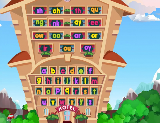 Hopster's Alphabet Hotel screenshot 1