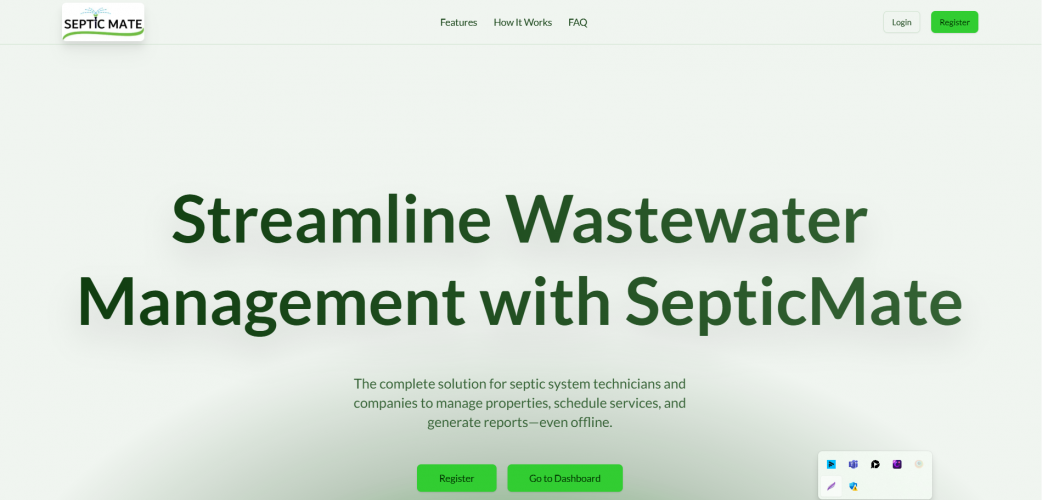 Septic Mate screenshot 1