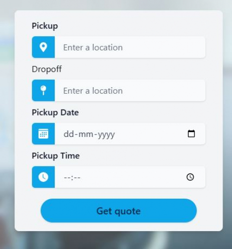 Vicel Airport Taxis screenshot 1
