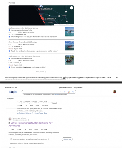 JA Powersports Jet Ski Rental Sarasota screenshot 1