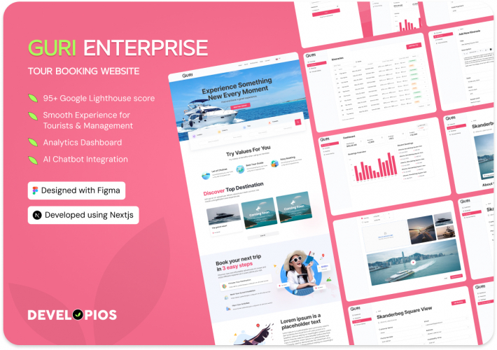Guri Tours – Tour Booking Platform screenshot 1