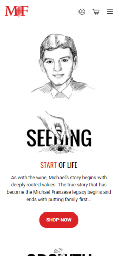 Franzese Wine LLC screenshot 1