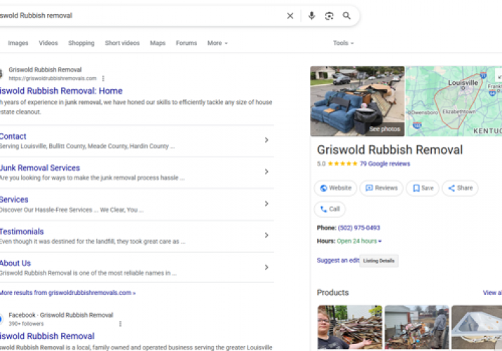 Website Development & GBP Growth for Griswold screenshot 3