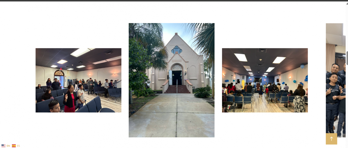 Website Development: Spanish Church in Lake Worth Beach screenshot 1
