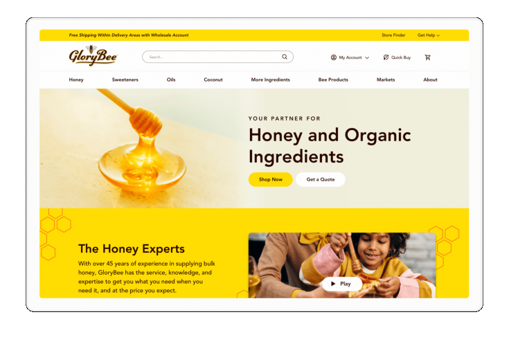 GloryBee screenshot 1