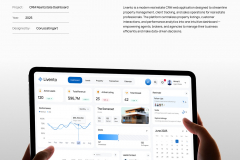 UI/UX Designer | Real Estate CRM Dashboard Case Study | Figma