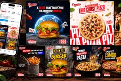 Social media design and creative production for Ovenzza