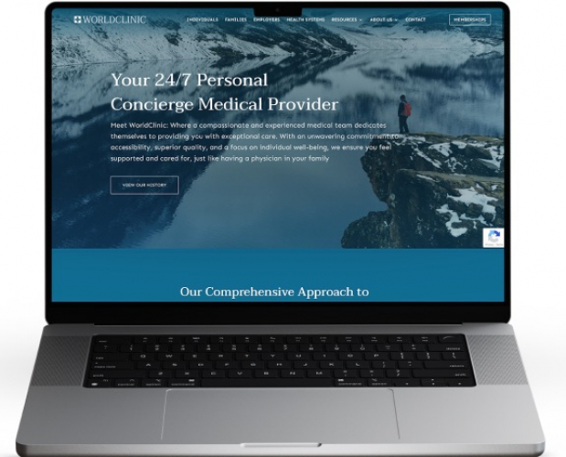 SEO, WordPress Development, and SMM for WorldClinic screenshot 1