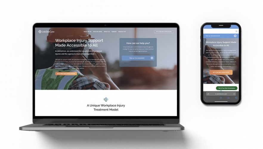 SEO, Digital Ads, Copywriting, and WordPress Development for JobSiteCare screenshot 2