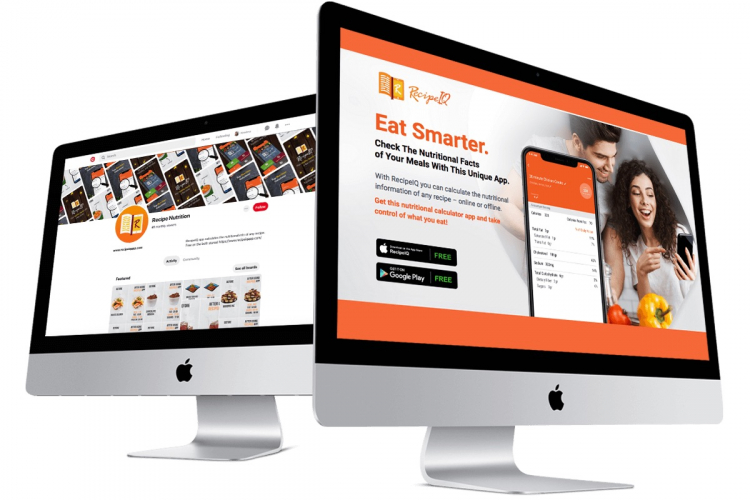 ASO, SEO, Influencer Marketing, Landing Page Creation, and more for RecipeIQ screenshot 1