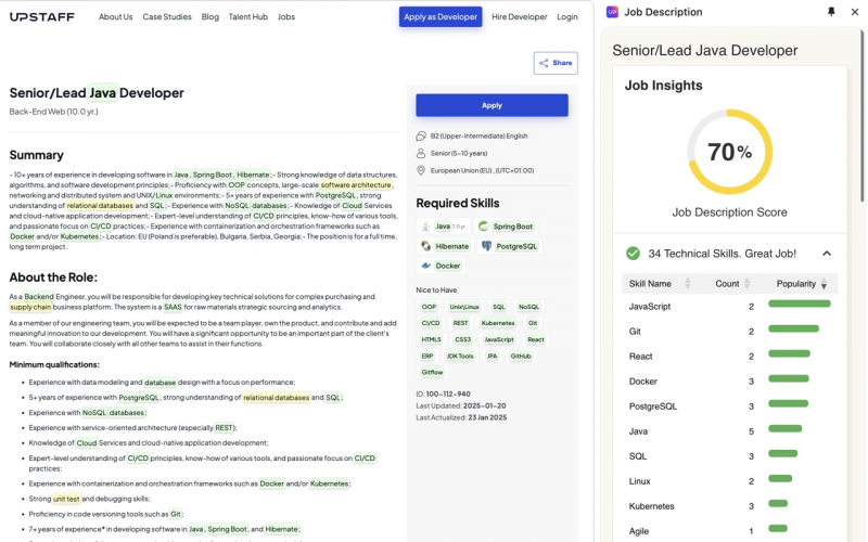 Job Description Chrome Extension screenshot 5