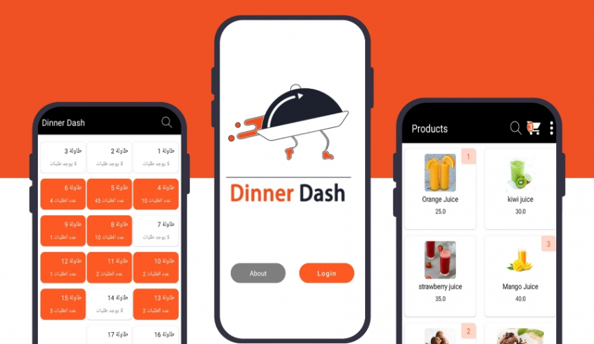 Mobile Apps for kitchen teams , waitstaff screenshot 1