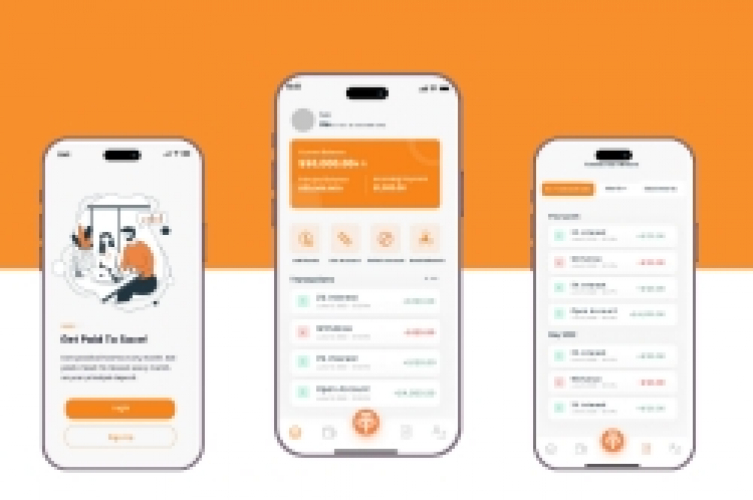 mobile banking app screenshot 1