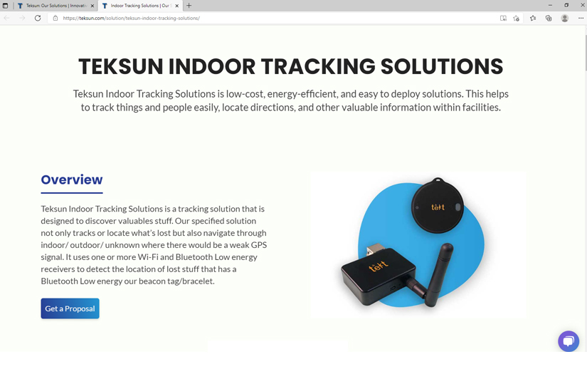 Teksun Indoor Tracking Solutions screenshot 1