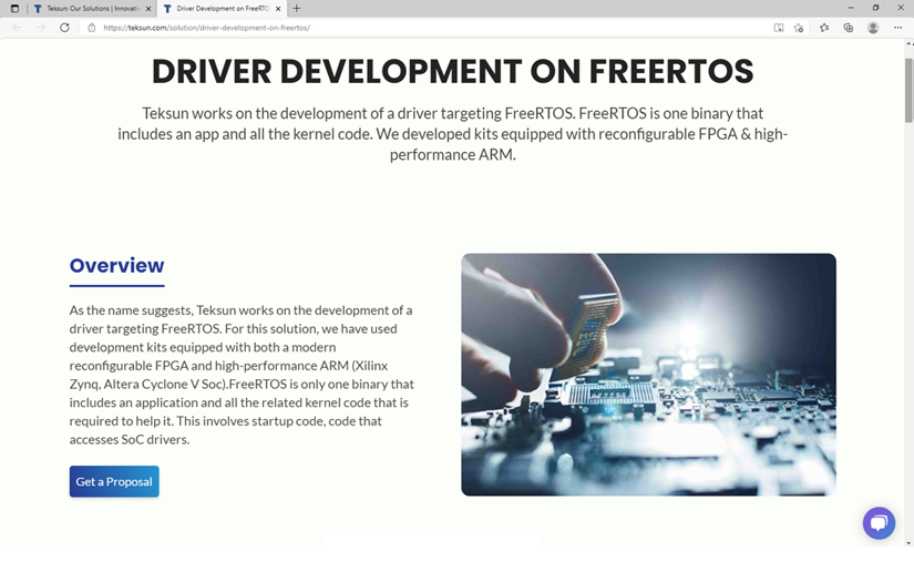 Driver Development on FreeRTOS screenshot 1