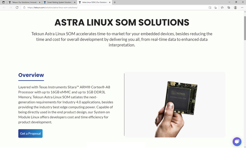 Astra Linux SOM Solutions screenshot 1