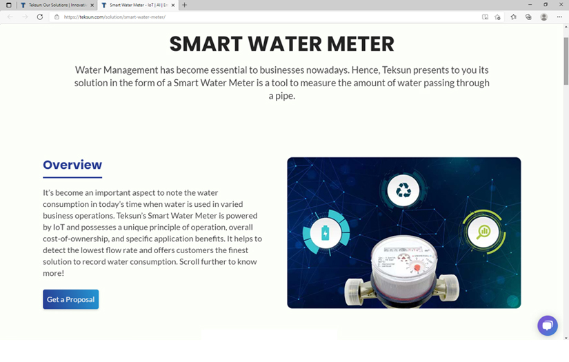 Smart Water Meter screenshot 1