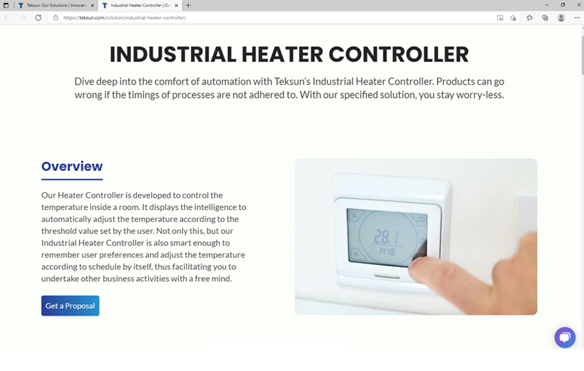 Industrial Heater Controller screenshot 1