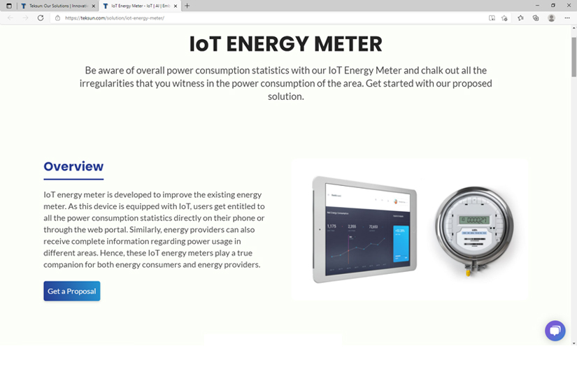IoT Energy Meter screenshot 1