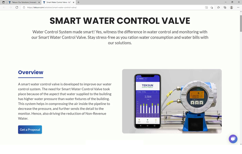 Smart Water Control Valve screenshot 1