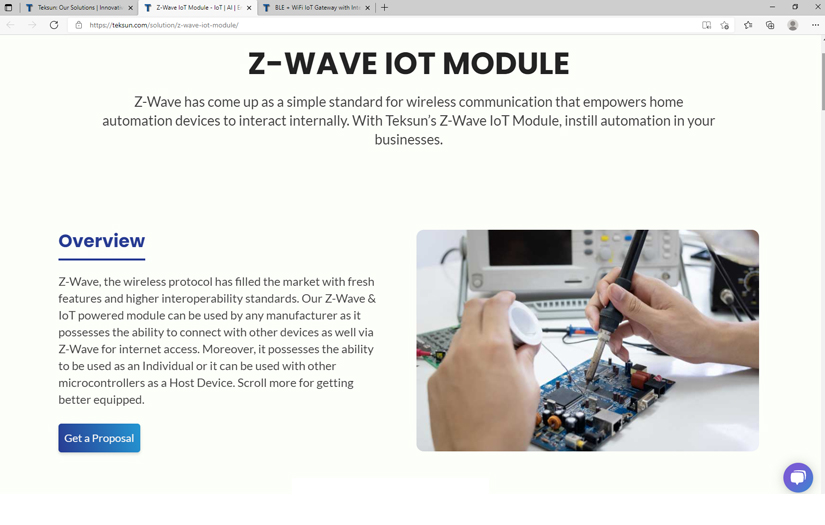 zWave IoT Module screenshot 1