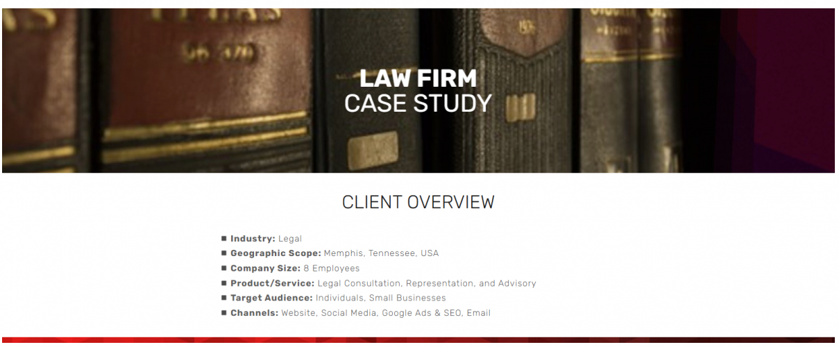 Modernizing Client Interaction for a Law Firm screenshot 1