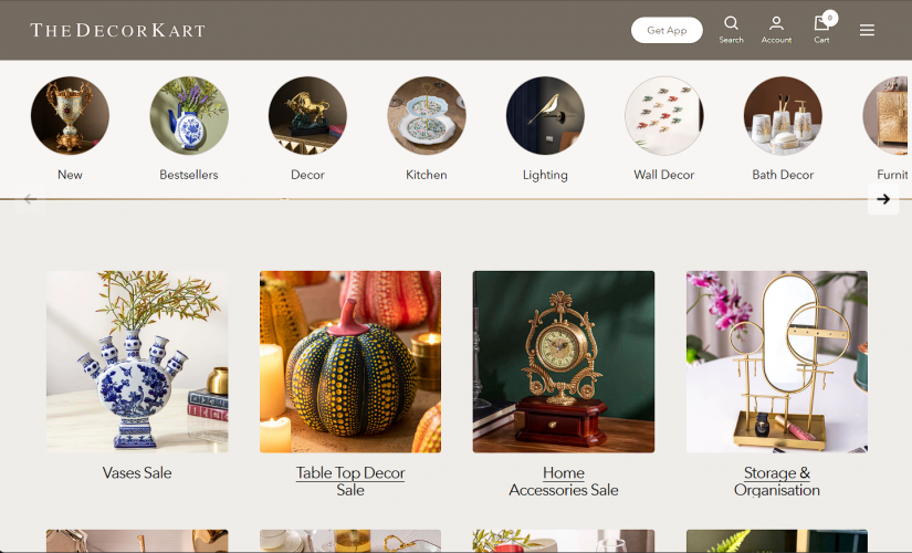 The Decor Cart screenshot 1