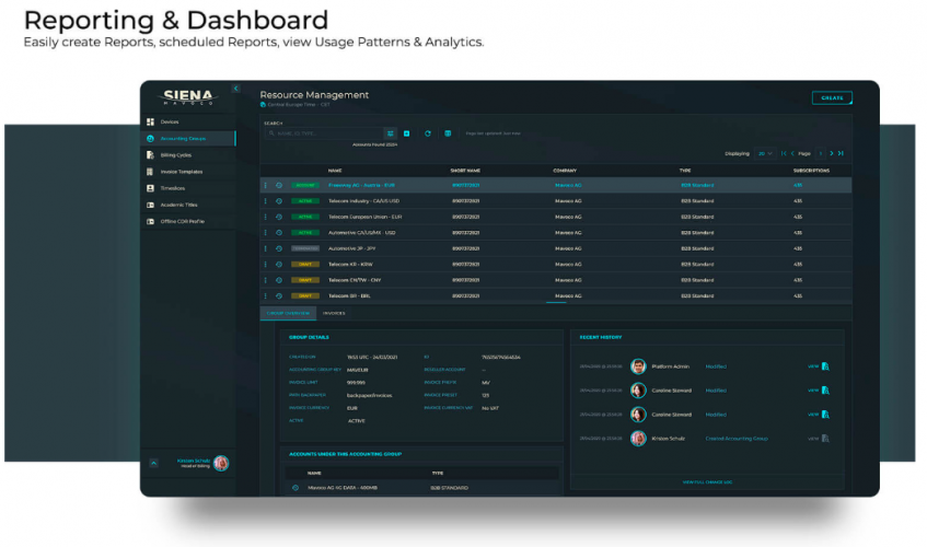 CSP portal screenshot 1