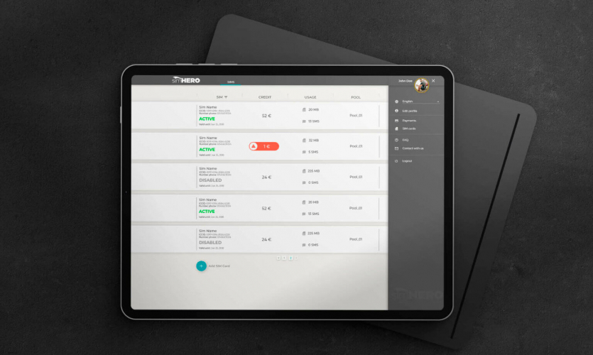 SIMHERO screenshot 2