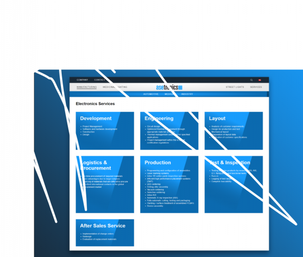 Asetronics screenshot 1