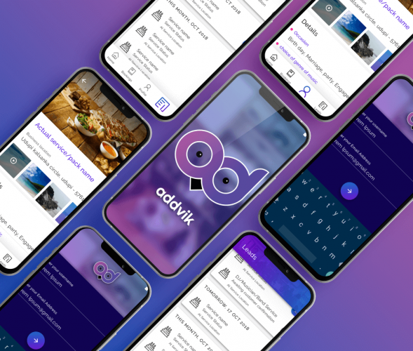 Addvik Mobile App screenshot 1