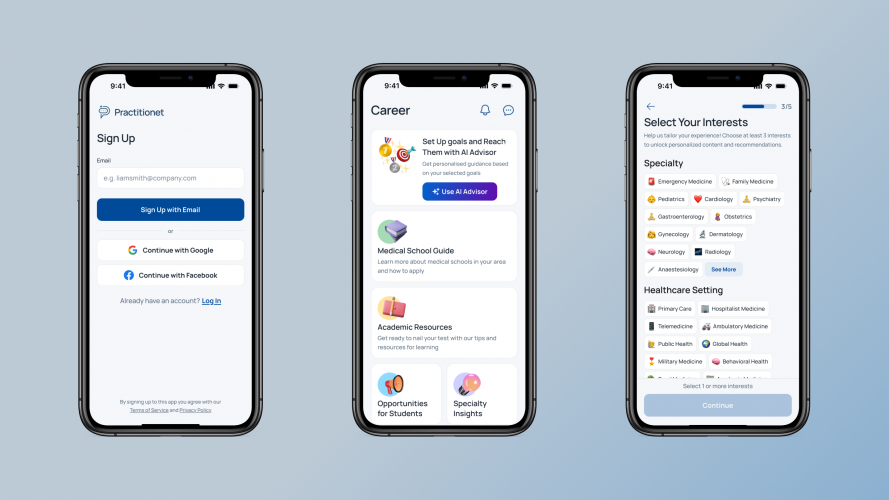 Practitionet: Networking for Medical Professionals screenshot 2