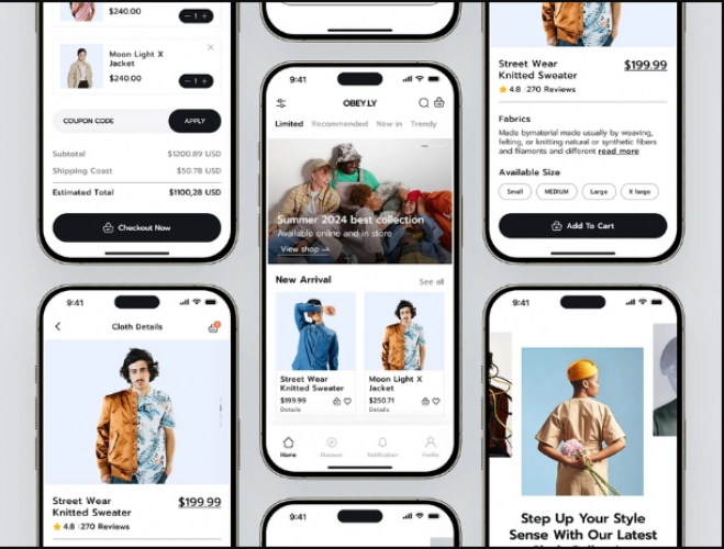 ObeyLy - Ecommerce App screenshot 1