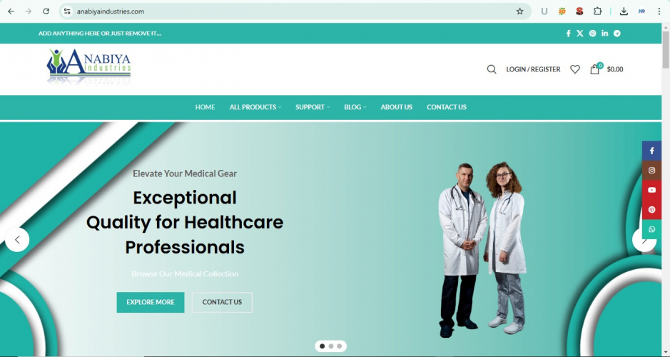 E-Commerce Website  screenshot 1